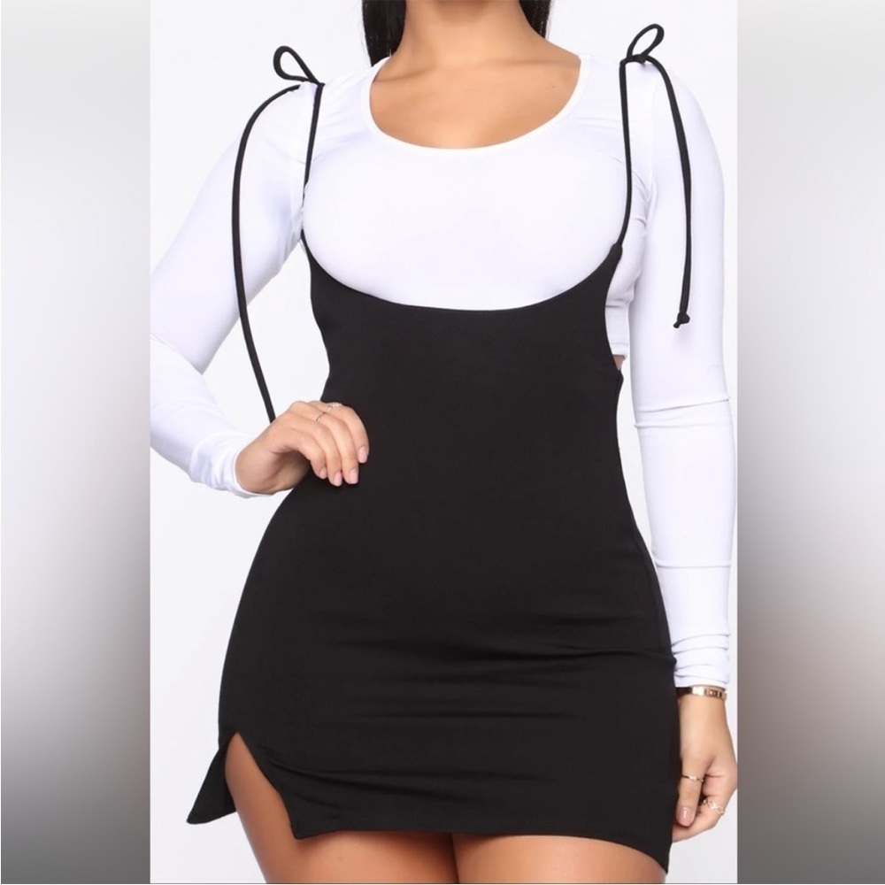 Fashion Nova Get Lots of Courage Black Mini Skirt size XS - Picture 6 of 16